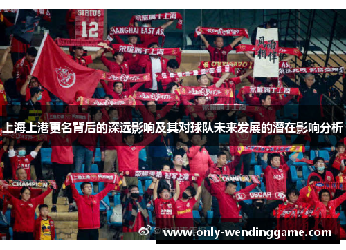上海上港更名背后的深远影响及其对球队未来发展的潜在影响分析
